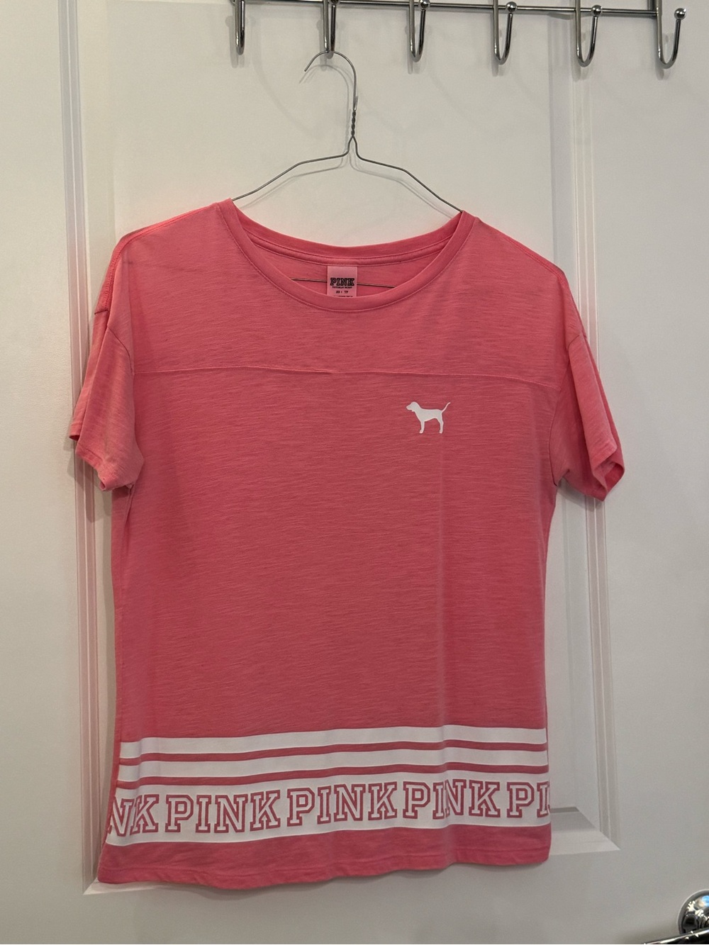 PINK Victoria's Secret Tee in Bright Pink